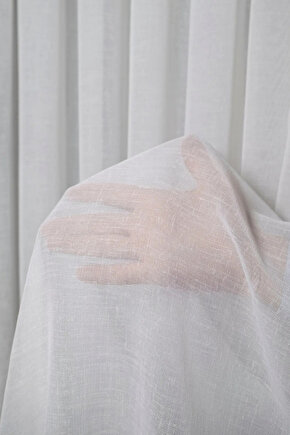 Brıllant Foldet Keten Tül Perde 13 Sık Pile Ozel Olcu Dıkılır