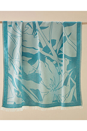 Alicia Pamuk Koltuk Şalı Yeşil