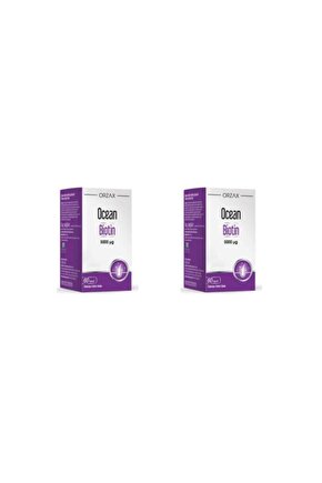 Biotin 5000 Mcg 60 Kapsül 2 Adet