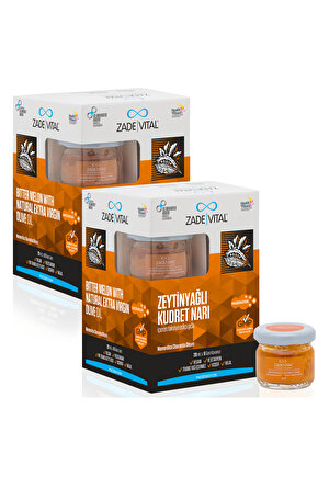 ZEYTİNYAĞLI KUDRET NARI (20 ml x 16 cam kavanoz) 2 KUTU