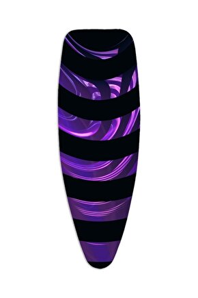 Xxl Luxury Purple Ütü Masası Kılıfı Bezi Örtüsü (57X162CM)