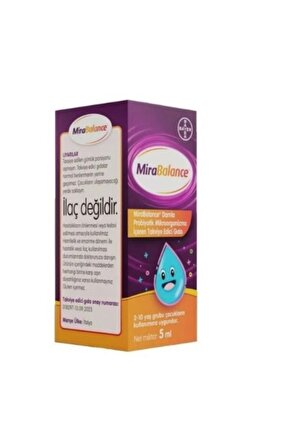 Mirabalance Probiyotik Damla 5 ml