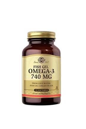Fish Gel Omega-3 740 mg 50 Softgel Kapsül