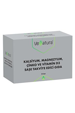 Kalsiyum Magnezyum Çinko Vitamin D3 30 Saşe