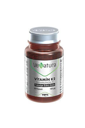 Vitamin K2 (Menakuinon 7) 100mcg 60 Kapsül