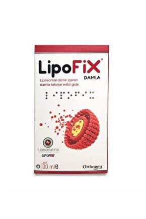 Lipofix Damla 30ml (oral Demir Takviye Edici Gıda )