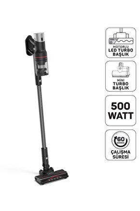 MagiClean Flex Dikey Şarjlı Süpürge Siyah - AR4209