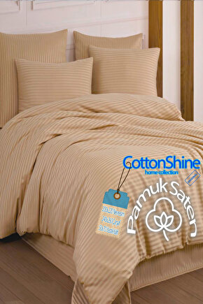Cotton Shine PAMUK SATEN NEVRESİM TAKIMI