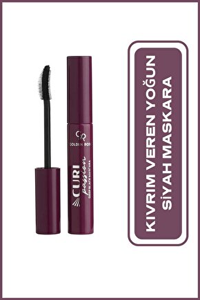 Curl Passion Deep Black Mascara Kıvrım Veren Yoğun Siyah Maskara 9 ml