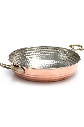 Bakır Yumurta Sahanı 18 Cm