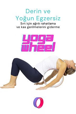 Pilates Ve Yoga Wheel Balance Kaymaz Yoga Çemberi Pilates Tekerleği Kaymaz