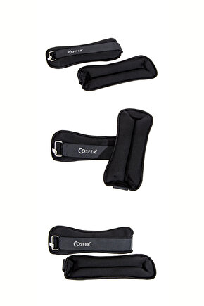 Neopren 2kg 1kgx2 Adet El Ve Ayak Ağırlığı Fitness Kardiyo Koşu Fizik Tedavi