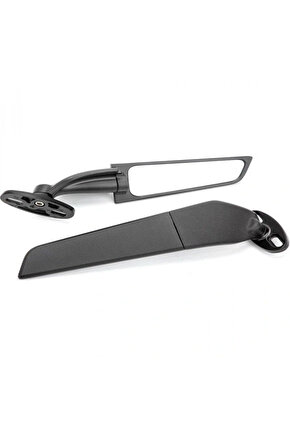 Hsb Motosiklet Yarasa H2 Ayna Takımı Büyük Model Üniversal