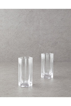 Flor Pura Cam 2li Meşrubat Bardağı Şeffaf