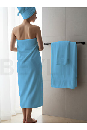 Banyo Havlu Takımı Yüksek Emici Yumuşak Banyo Hamam Vücut Plaj Havuz Sahil Havlusu Çeyizlik 70x140cm