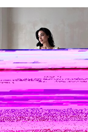 Kadın Astarlı Çiçek Desenli Uzun Tül Elbise