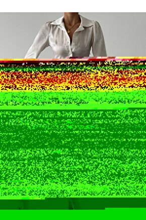 Kadın Gömlek Yaka Belden Oturtmalı Mini Saten Elbise