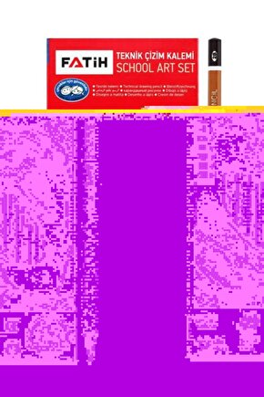 12li Teknik Çizim Kalemi Okul Seti (Dereceli Kalem)