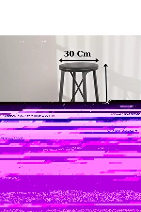 Puffy Gri Oval Örgü Saçaklı Peluş Yumuşacık Yıkanabilir Kaymaz Taban Halı Salon Oturma Odası