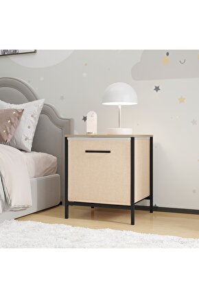 Çocuk Dolap 1 Çekmeceli Komodin Sehpa Çam 1598