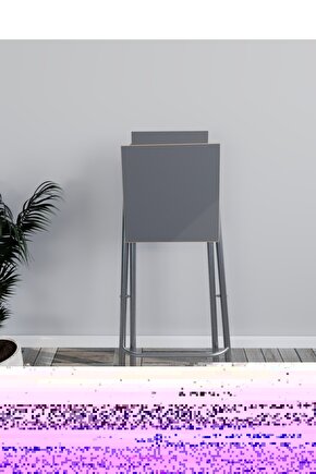 Renkli Bubble Tavşan Tüyü İthal Kaymaz Yumuşak Tüylü Tona Ton Gri