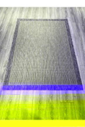 Sisal Bordürlü Jut Hasır Halı New