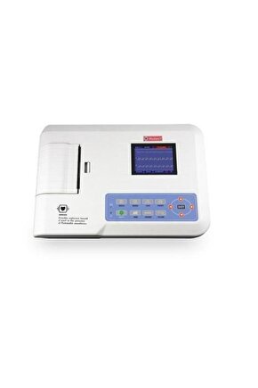 300g 3 Kanallı Ekg Cihazı Elektrokardiyograf (ekg) Ecg