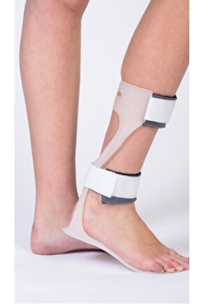 Beyaz Lüx Medikal Ortopedik Refleks Afo Düşük Ayak Bilekliği (sol) Ol-1106