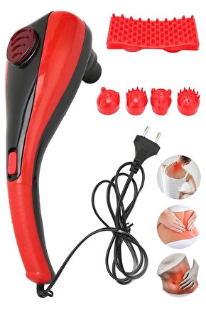 Çift Başlıklı Paletli El Tipi Masaj Aleti Boyun Bel Sırt Bacak Masaj Aleti