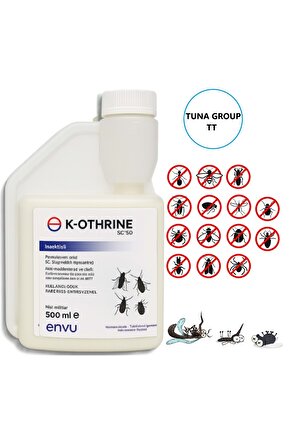 K-othrine Sc 500 ml Kokusuz, Karınca - Böcek- Sinek- Hamamböceği Ilacı (082027)