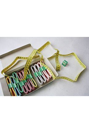 150cm Terzi Mezura Renkli (12 Adet)