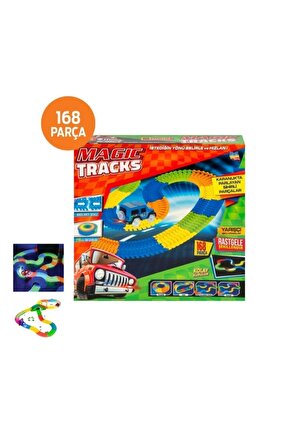 Magic Tracks Hareketli Raylar 168 Parça-23082268