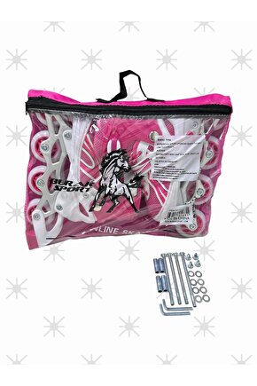 Paten Ayarlanabilir 2 1 1 Işıklı Metal Gövde Alıştırma Mia Pateni Çanta Işıklı Paten