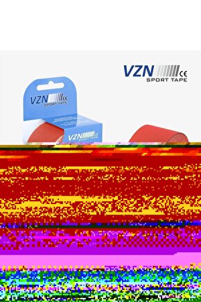 Sport Tape Kırmızı Renk Kinezyo Sporcu Bandı Ağrı Bandı 5 Metre X 5 Cm
