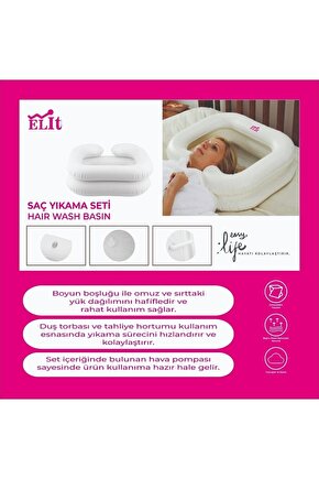 Portatif Saç Yıkama Havuzu Ve Seti