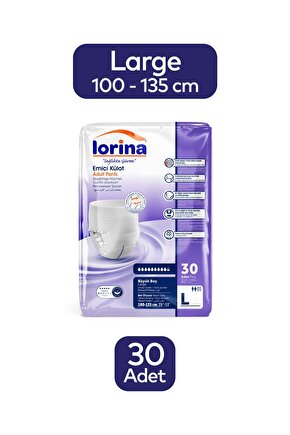 Emici Külot Hasta Bezi Large 30 Adet