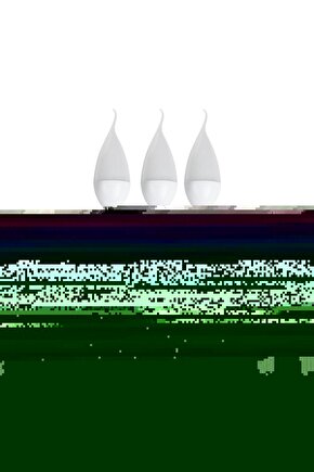 5 Adet Çok Kaliteli E14 Duy 5 Watt, 6400 Kelvin Beyaz Işık Led Ampul, Avize, Şamdan Ampulü Mum Ampul