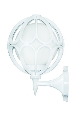 Konsollu Çiçek Bahçe Ve Dış Mekan Aydınlatma Armatürü Beyaz