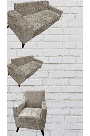 321 Parlak Kadife Giydirme Koltuk Örtüsü(VİZON)