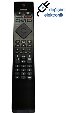 Philips 50Pus811862 Uyumlu Android Led Tv Kumandası