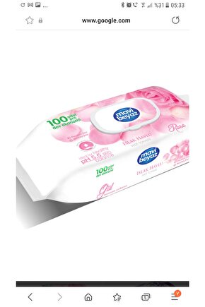 Islak Havlu Çiçek Seri Gül 24’lü Koli