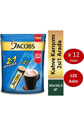 2si1 Arada 120 Adet Stick Kahve (10 X 12 Paket)