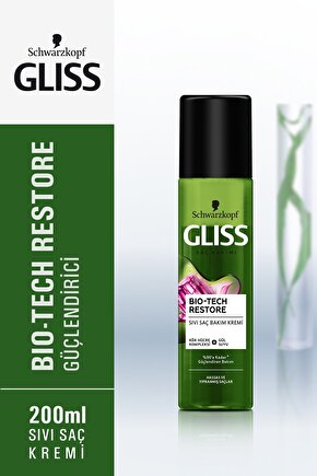 Schwarzkopf Gliss Bio-Tech Sivi Saç Kremi 200 Ml