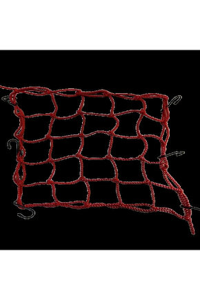 Kask Filesi Metal Kancalı Fosforlu Kırmızı Kalın Tip