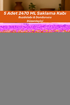 5li Buzdolabı Organizer Set Düzenleyici Saklama Kabı Derin ve Sığ Mikrodalga Difriz Kabı Antrasit