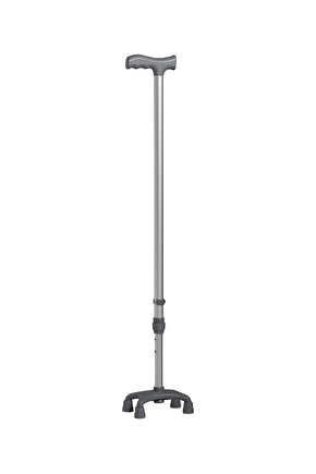 Tetrapot - 4 Ayaklı Baston - Denge Bastonu - Ayarlanabilir Baston - Asa - Sağ Ve Sol El Uyumlu