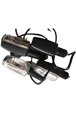 Ybrcg 4 Lü Beyaz Camlı Sinyal Lambası Ampullu