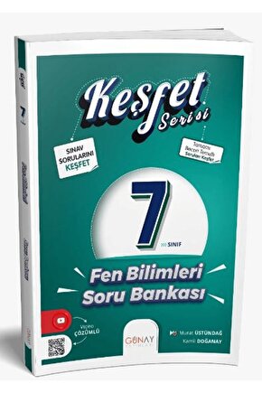 7. Sınıf Keşfet Plus Serisi Fen Bilimleri Soru Bankası  Kolektif  Günay Yayınları  9786258331851