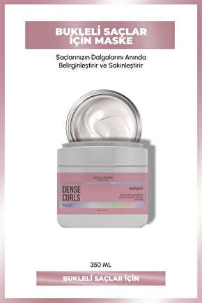 Dense Curls Bukleli Saçlar İçin Bakım Maskesi