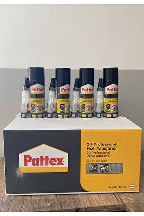 2 K Hızlı Yapıştırıcı 400 + 70 Ml 12li Paket Yarım Koli